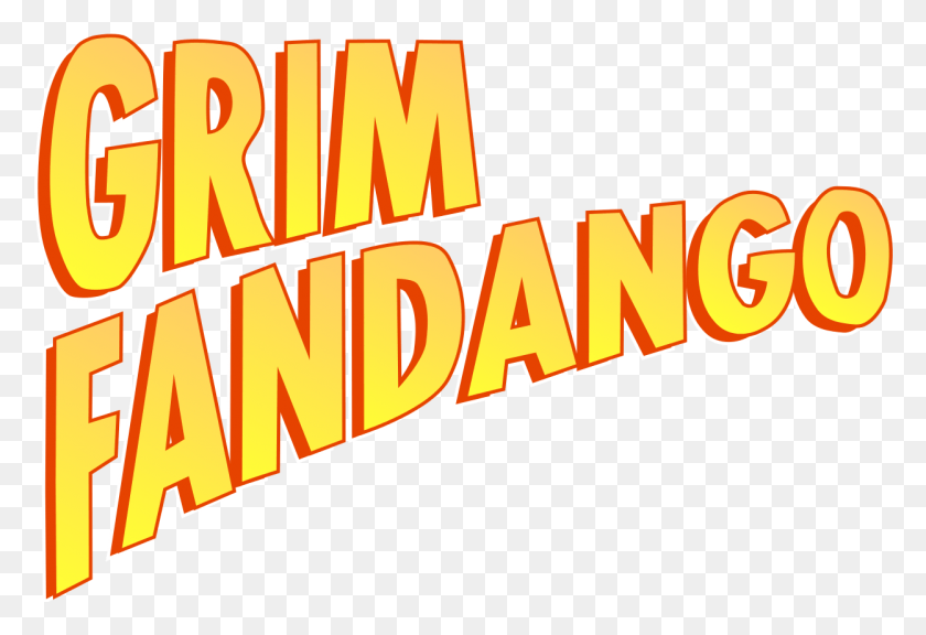 1249x827 Descargar Png Grim Fandango Logo Grim Fandango Fuente, Word, Texto, Alfabeto Hd Png