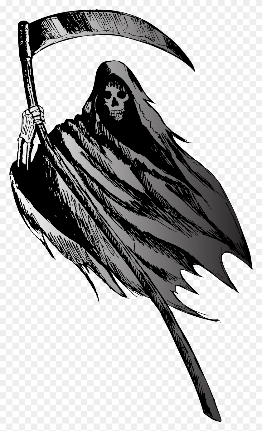 3627x6160 Grim Reaper, Bird, Animal, Stencil HD PNG Download