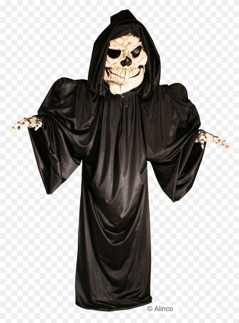 912x1258 Grim Reaper Mascot Costume Halloween Costume, Clothing, Apparel, Fashion Descargar Hd Png