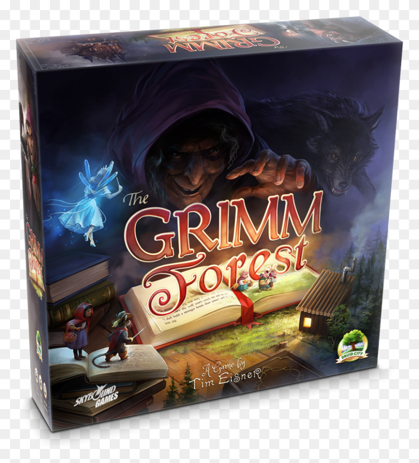 806x897 Grimm Forest Board Game, Person, Human, Game HD PNG Download