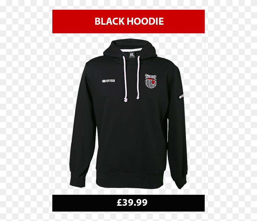 500x665 Grimsby Town Black Hoodie Black Friday, Clothing, Apparel, Sleeve HD PNG Download