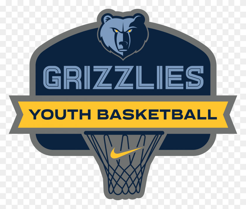 2612x2193 Grizzlies Youth Basketball Memphis Grizzlies, Word, Text, Logo HD PNG Download