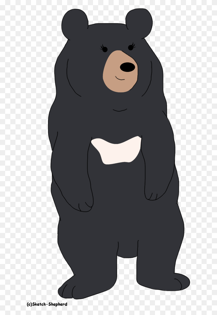 634x1157 Медведь Гризли Серый Медведь Картинки Лунный Медведь, Млекопитающее, Животное, Человек Hd Png Скачать
