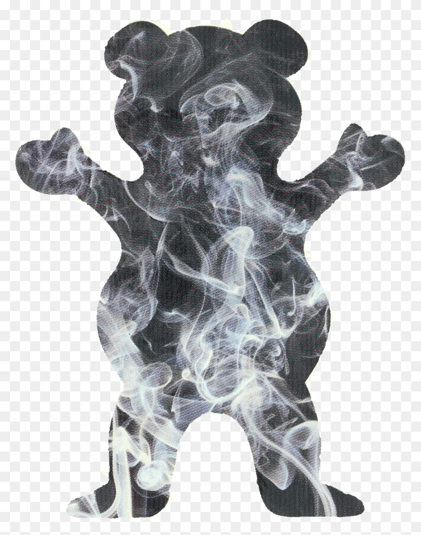 1163x1501 Grizzly Smoke Fill Bear Decal Grizzly Bear Skate Logo, Рентгеновский Снимок, Рентгеновская Пленка Для Медицинской Визуализации, Компьютерное Сканирование Hd Png Скачать