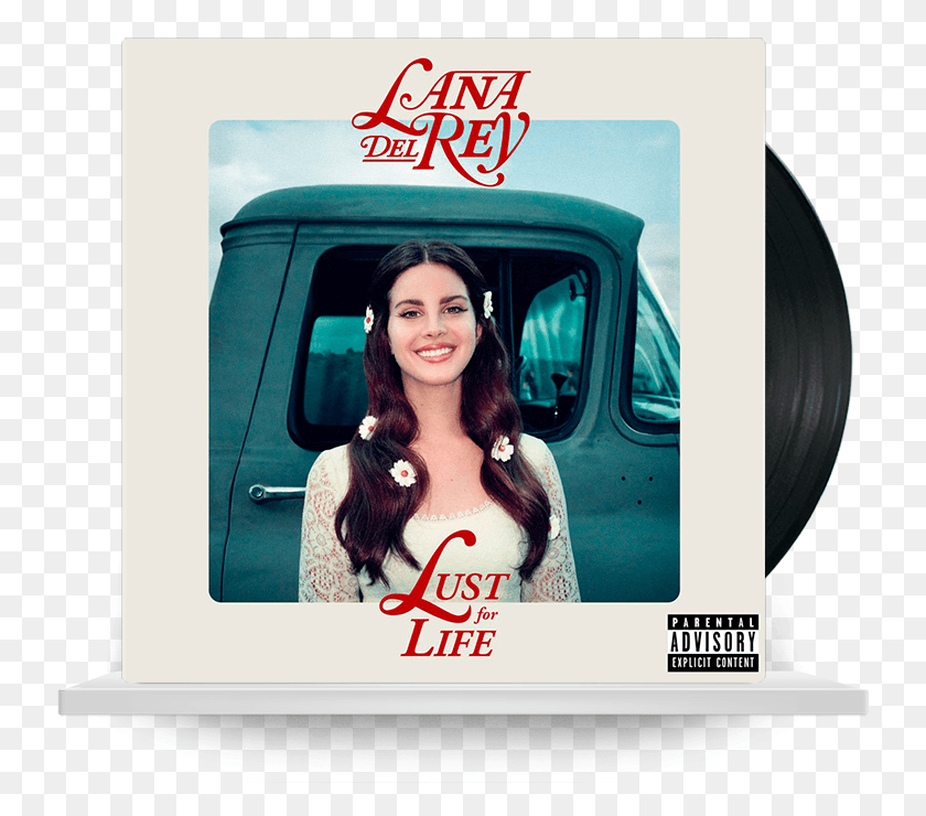737x680 Grn Lust For Life Lana Del Rey, Person, Human, Disk HD PNG Download