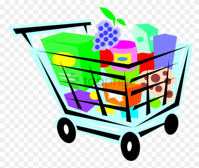851x706 Grocery Store Grocery Store Clipart, Shopping Cart, Lawn Mower, Tool HD PNG Download
