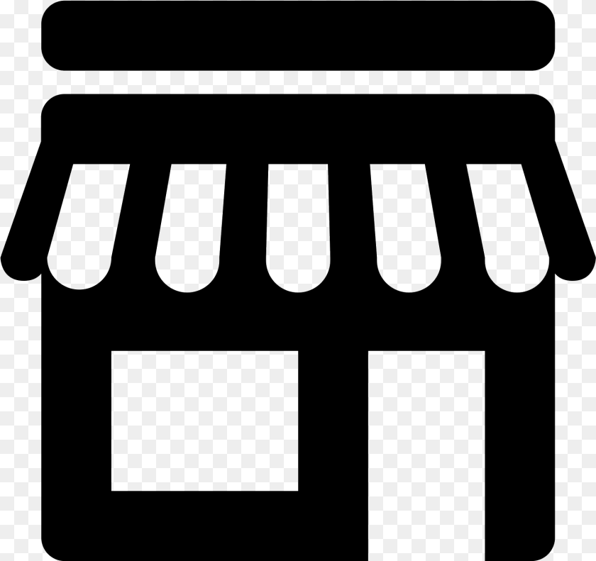 1547x1456 Grocery Store Icon Shop Icon, Gray Sticker PNG