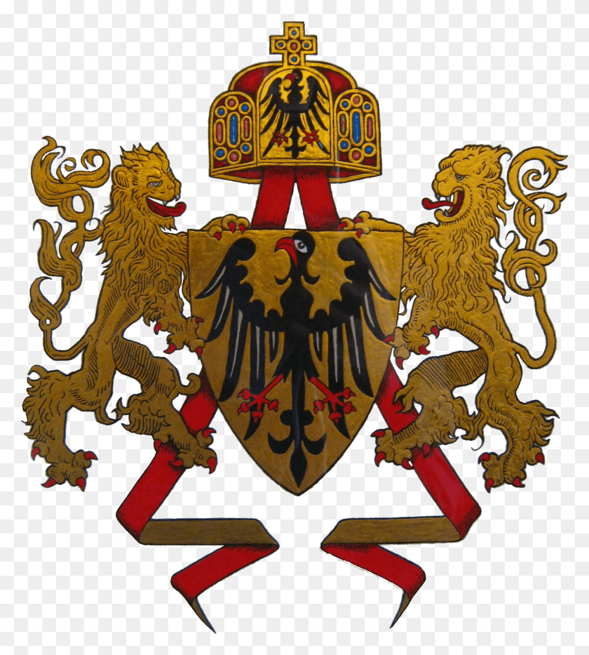 1969x2205 Groes Wappen Der Stadt Aachen Groes Wappen, Symbol, Emblem, Logo HD PNG Download