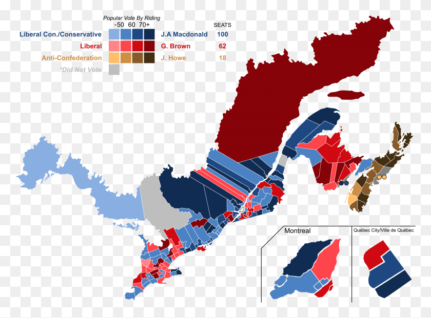 1989x1432 Grolier Online Atlas 2017 Canadian Election Results, Graphics, Poster HD PNG Download