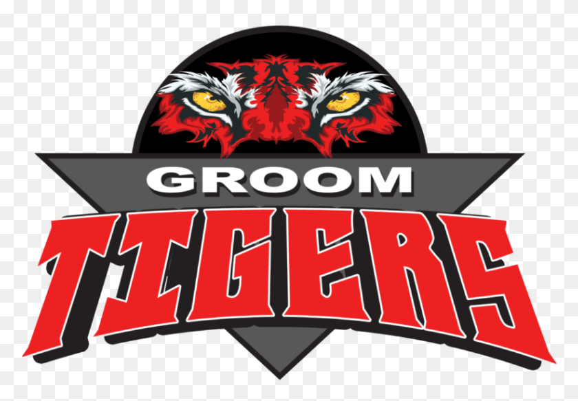 820x550 Groom Tiger Times Groom Tiger Logo, Bird, Animal, Text HD PNG Download