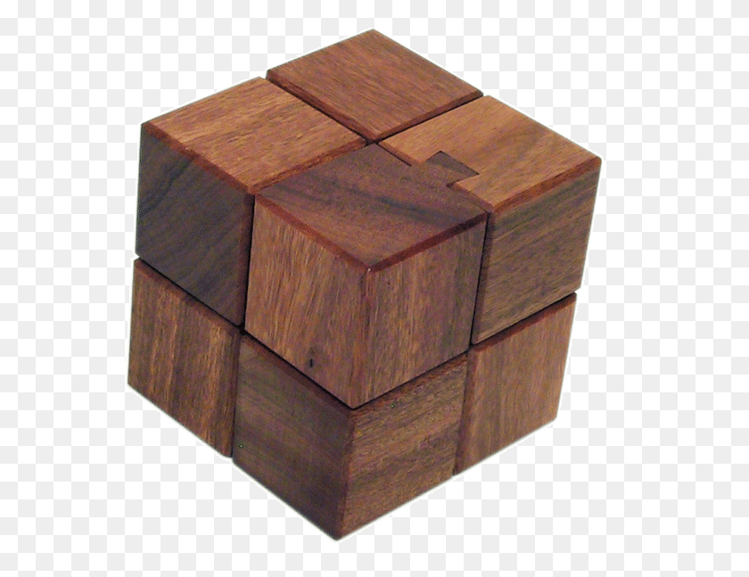561x587 Groovy Cube Packaged Wood Cubes, Box, Crate, Tabletop HD PNG Download