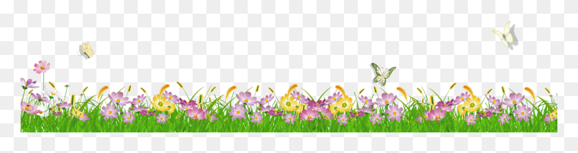 1349x283 Gross And Flowers, Graphics, Floral Design HD PNG Download