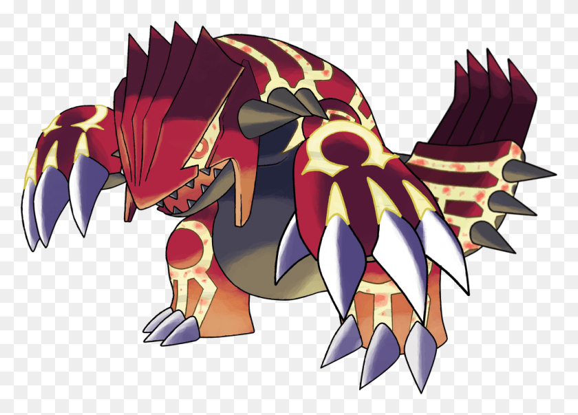 1024x714 Descargar Png Tipo Groudon, Gráficos, Dragón Hd Png