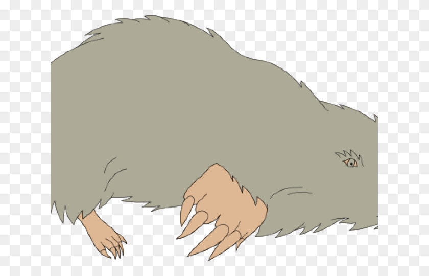 640x480 Ground Clipart Mole Hole Cartoon, Mammal, Animal, Wildlife HD PNG Download