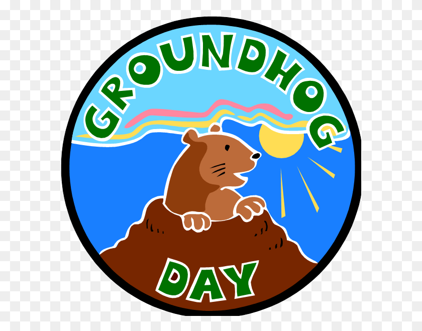 599x599 Groundhog Day Groundhog39s Day, Logo, Symbol, Trademark HD PNG Download