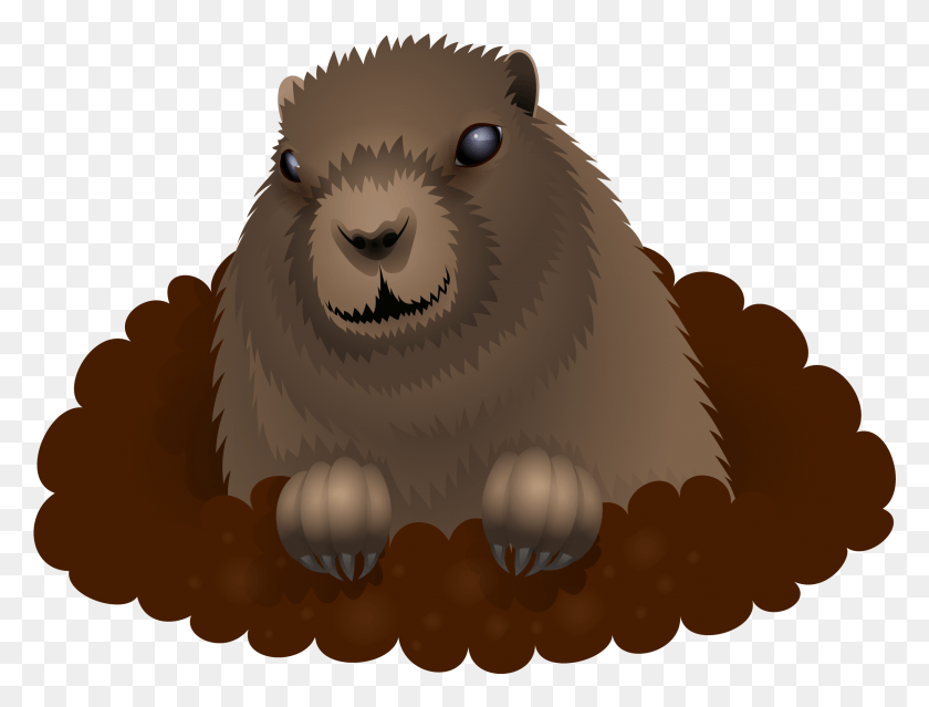 2434x1809 Groundhog Day Illustration, Animal, Mammal, Rodent HD PNG Download