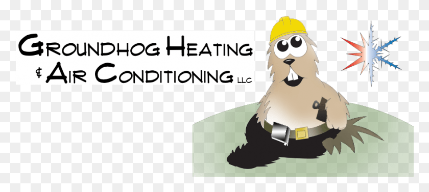 880x358 Groundhog Heating Llc Groundhog Heating, Snowman, Winter, Snow Descargar Hd Png