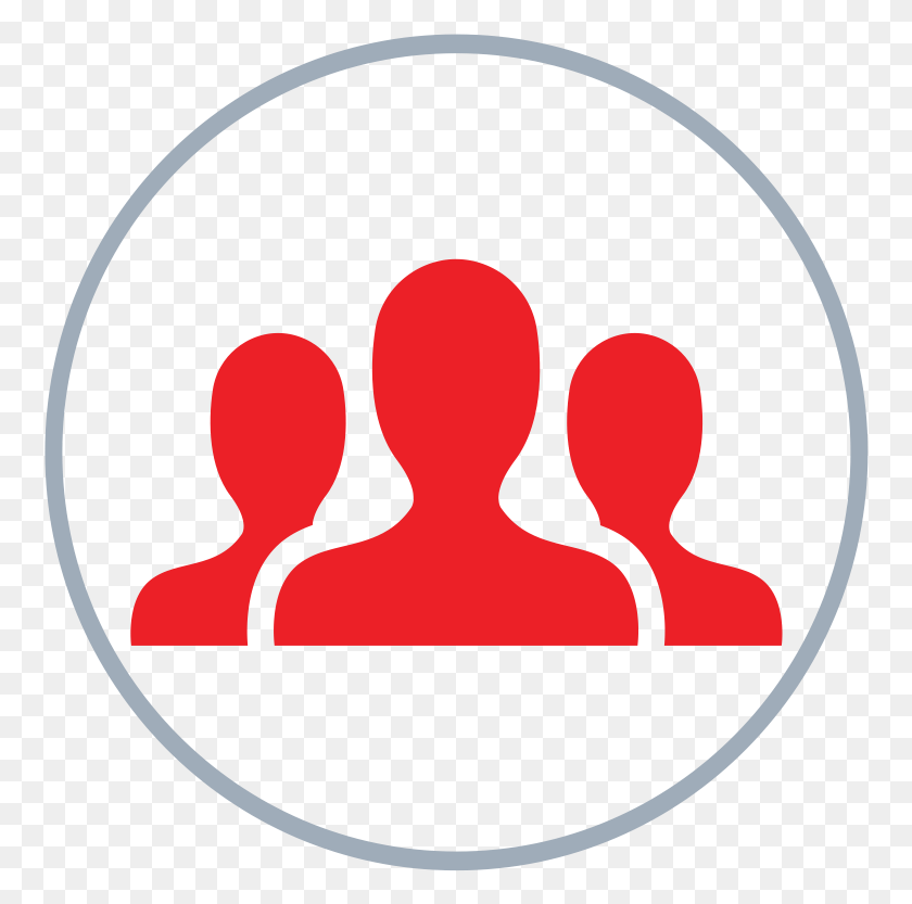 760x773 Group In Circle Our Members Icon, Text, Label HD PNG Download