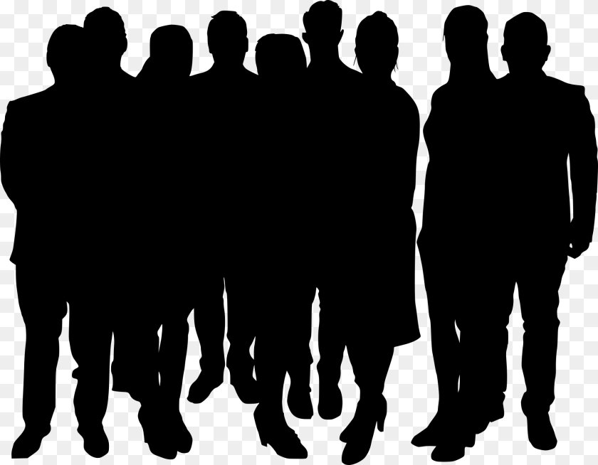 1927x1500 Group Of People, Gray Clipart PNG