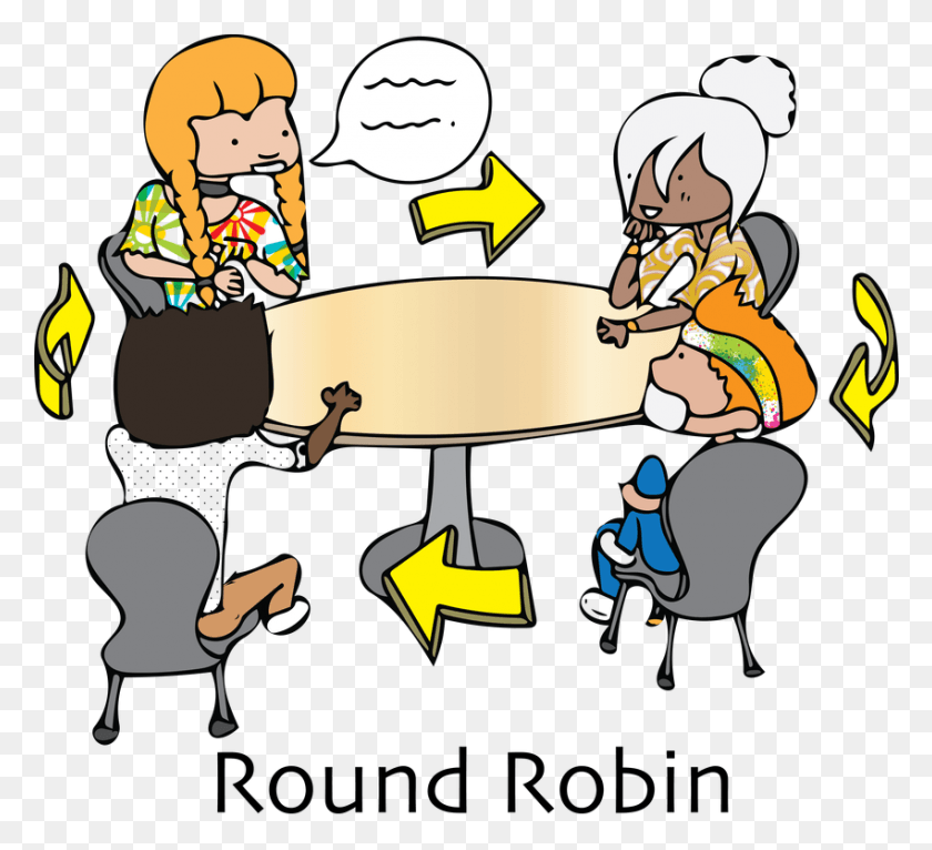 850x770 Group Share Strategies And Structures Round Robin, Crowd, Outdoors, Tabletop HD PNG Download