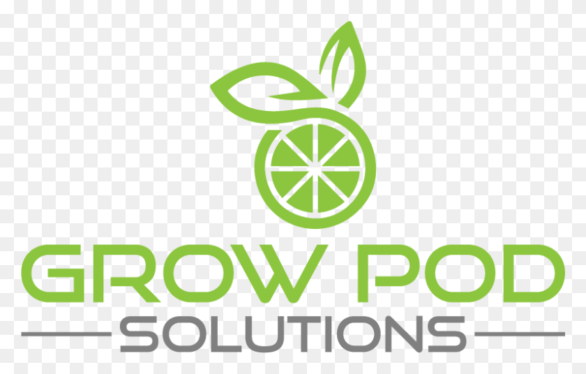 797x487 Grow Pod Solutions Develops New Vertical Farm Technology, Logo, Symbol, Trademark HD PNG Download