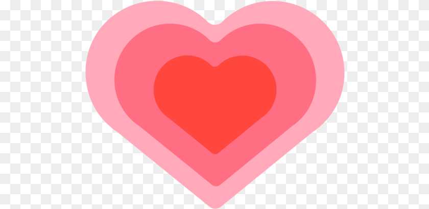509x409 Growing Heart Emoji Heart Sticker PNG