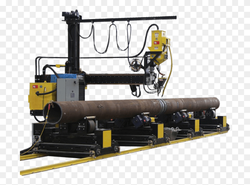 708x563 Growing Line With Welding Manipulator Machine Tool, Lathe, Bulldozer, Tractor HD PNG Download