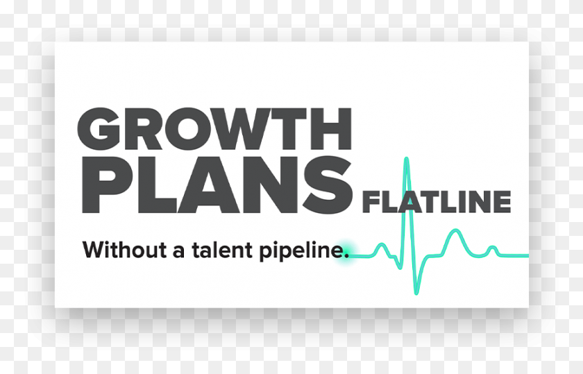 863x531 Growth Plans Flatline Without A Talent Pipeline Graphic Design, Text, Face, Clothing HD PNG Download