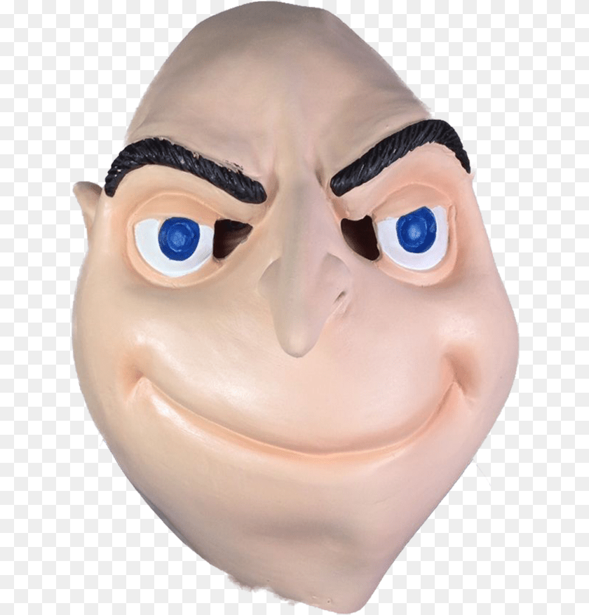 Gru Face Despicable Me Gru Mask, Baby, Person, Alien, Head Sticker PNG