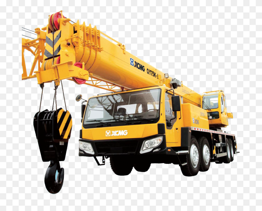 701x617 Grua Construction Machinery Crane, Construction Crane HD PNG Download
