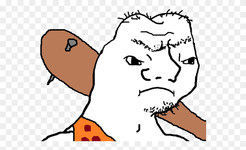 568x451 Grug Meme, Person, Human, Face HD PNG Download