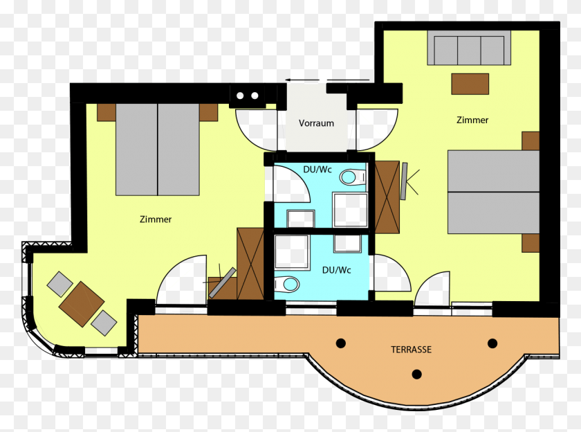 1200x869 Grundriss Studio Dream Floor Plan, Text, Label, Diagram HD PNG Download