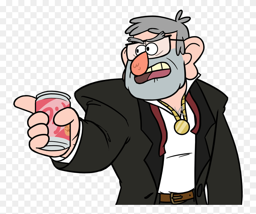 755x644 Grunkle Stan Gravity Falls Grunkle Stan, Performer, Person, Human HD PNG Download