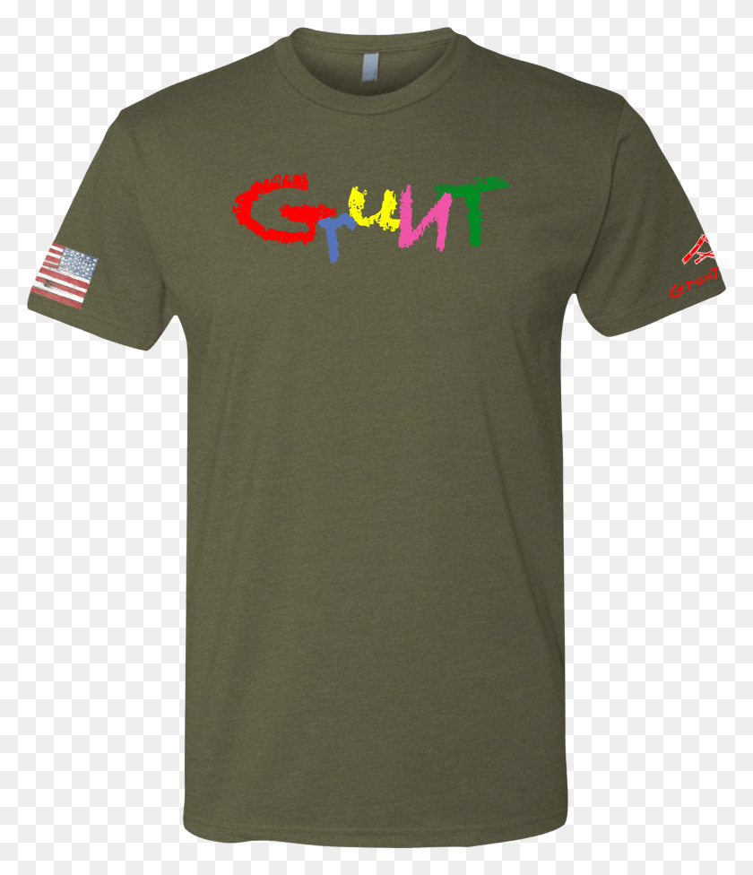 2137x2511 Grunt Crayon Shirt T Shirt, Clothing, Apparel, T-Shirt Descargar Hd Png