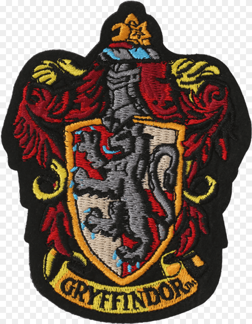 928x1190 Gryffindor Embroidered Crest Patch001 V Gryffindor Crest, Badge, Logo, Symbol, Adult Clipart PNG