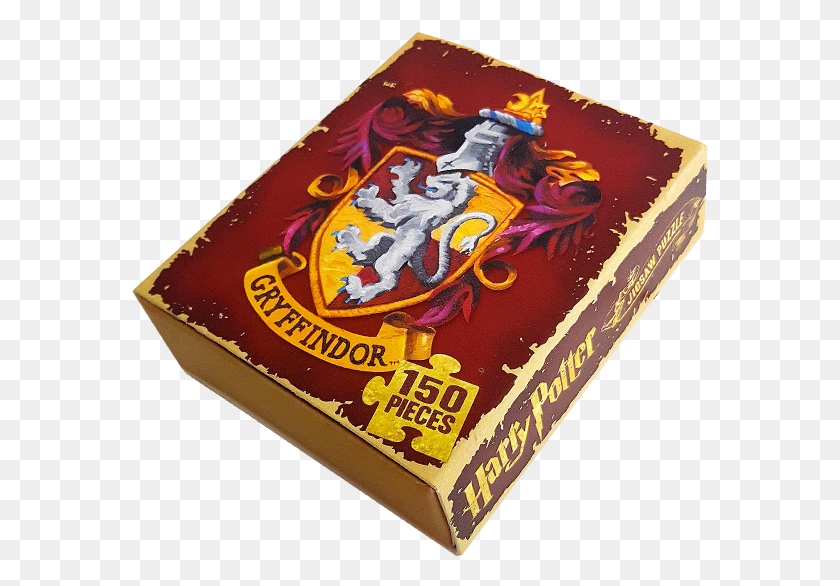 577x526 Gryffindor Jigsaw Puzzle Matchbox 150 Pieces Toffee, Box, Book HD PNG Download