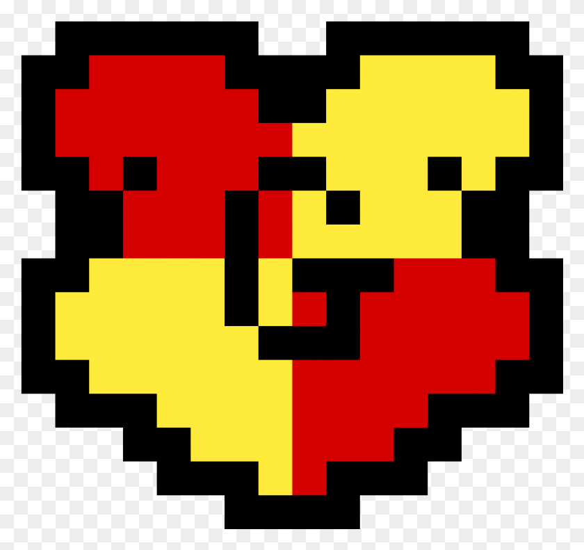 961x901 Гриффиндор Pixel Art Гарри Поттер Гриффондор, Первая Помощь, Pac Man Hd Png Скачать