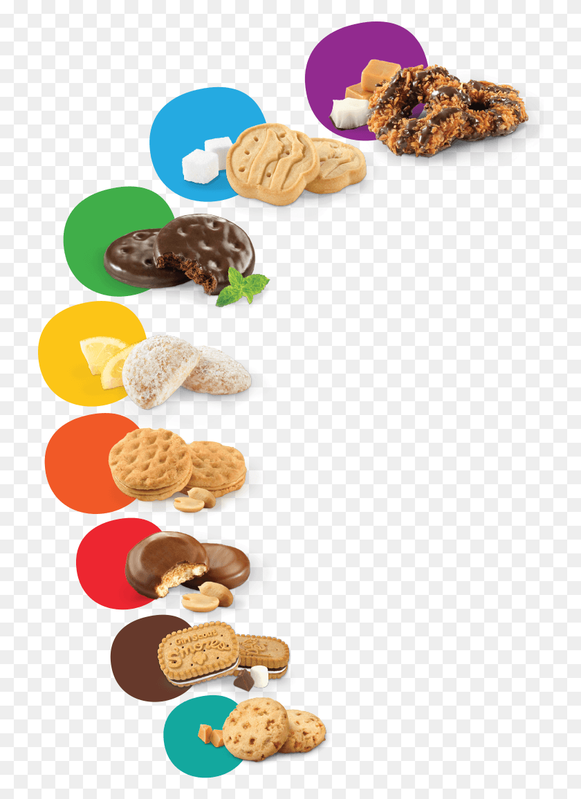 732x1095 Gs Cookies Cookie Time Girl Scout Cookies Daisy Girl Scout Cookies Prices 2019, Plant, Nut, Vegetable HD PNG Download