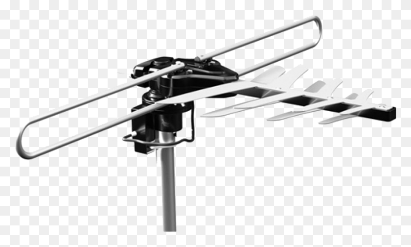 886x505 Descargar Png Gt 47 Rotor De Helicóptero, Dispositivo Eléctrico, Antena, Pistola Hd Png