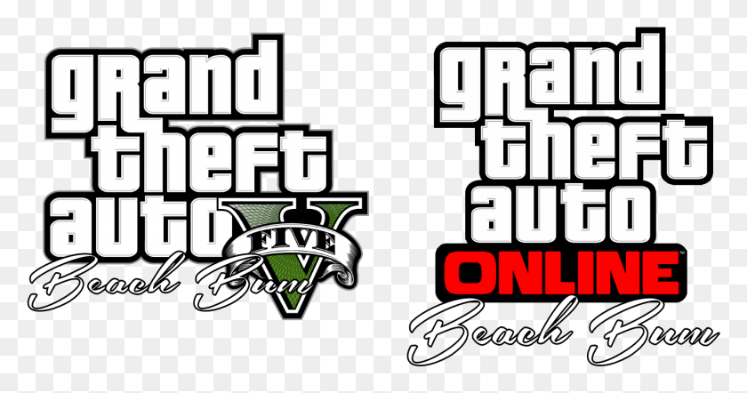 1368x671 Gta 5 Online Logo Gta, Grand Theft Auto, Flyer, Poster HD PNG Download