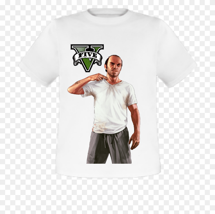 704x774 Gta V, Clothing, Apparel, T-shirt HD PNG Download