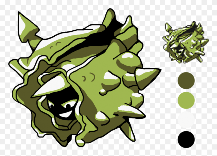980x685 Gtgt Cloyster Pokemon Yellow, Plant, Food, Animal HD PNG Download