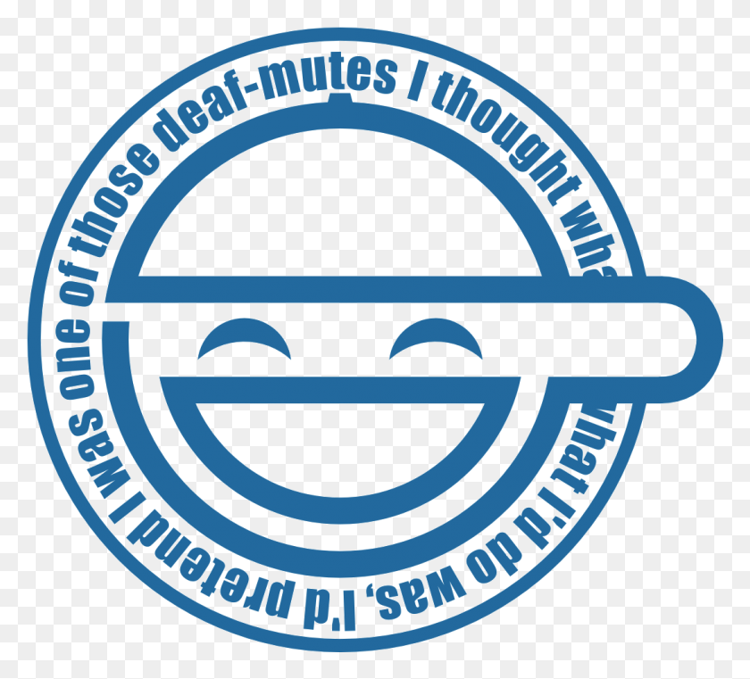 1088x978 Логотип Gtgt Gits Laughing Man, Символ, Товарный Знак, Эмблема Hd Png Скачать