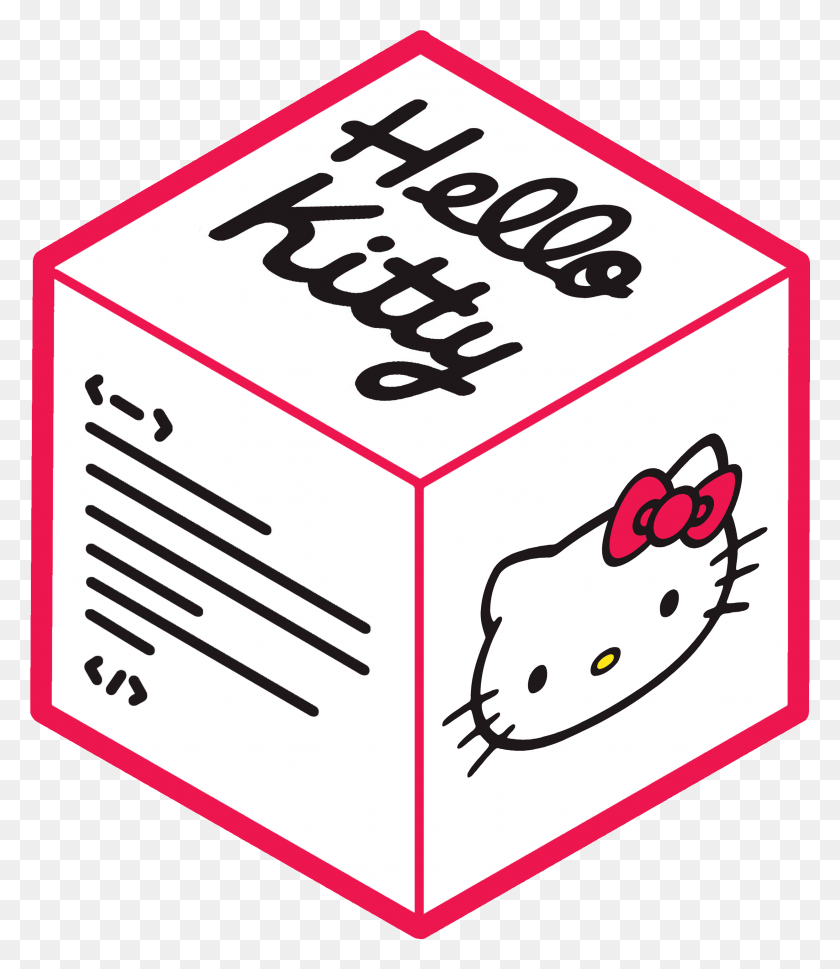 2487x2901 Gtgt Hello Kitty Блокнот, Этикетка, Текст, Лицо Hd Png Скачать
