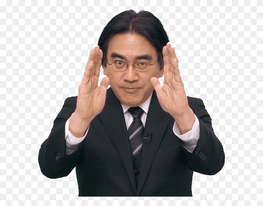 598x598 Gtgt Nintendo Direct Iwata, Tie, Accessories, Clothing HD PNG Download