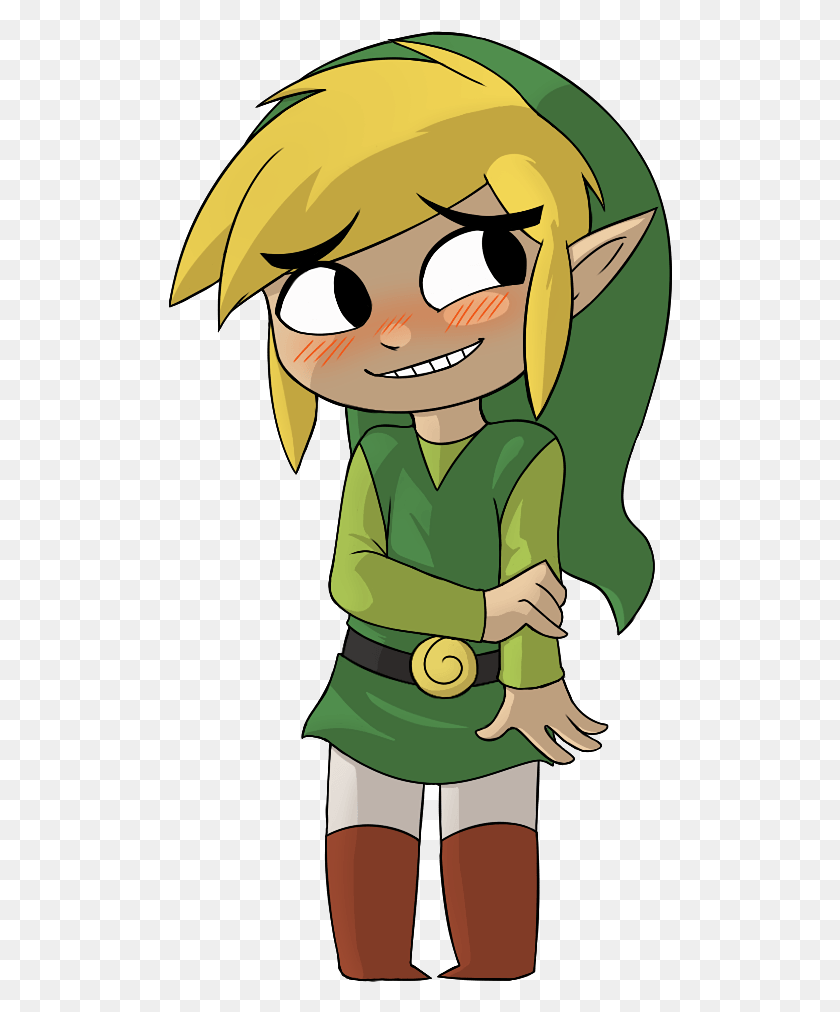 505x952 Descargar Pnggtgt Zelda Cute Link, Elf, Persona, Human Hd Png