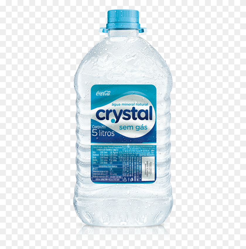 344x790 Gua Crystal 5 Litros Agua Crystal, Harina, Polvo, Alimentos Hd Png