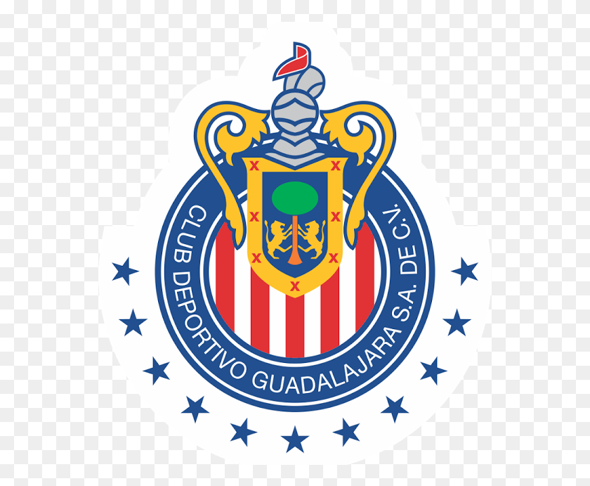 563x631 Descargar Png Guadalajara Chivas Bleacher Report Últimas Noticias Resultados Chivas Soccer, Logotipo, Símbolo, Marca Registrada Hd Png