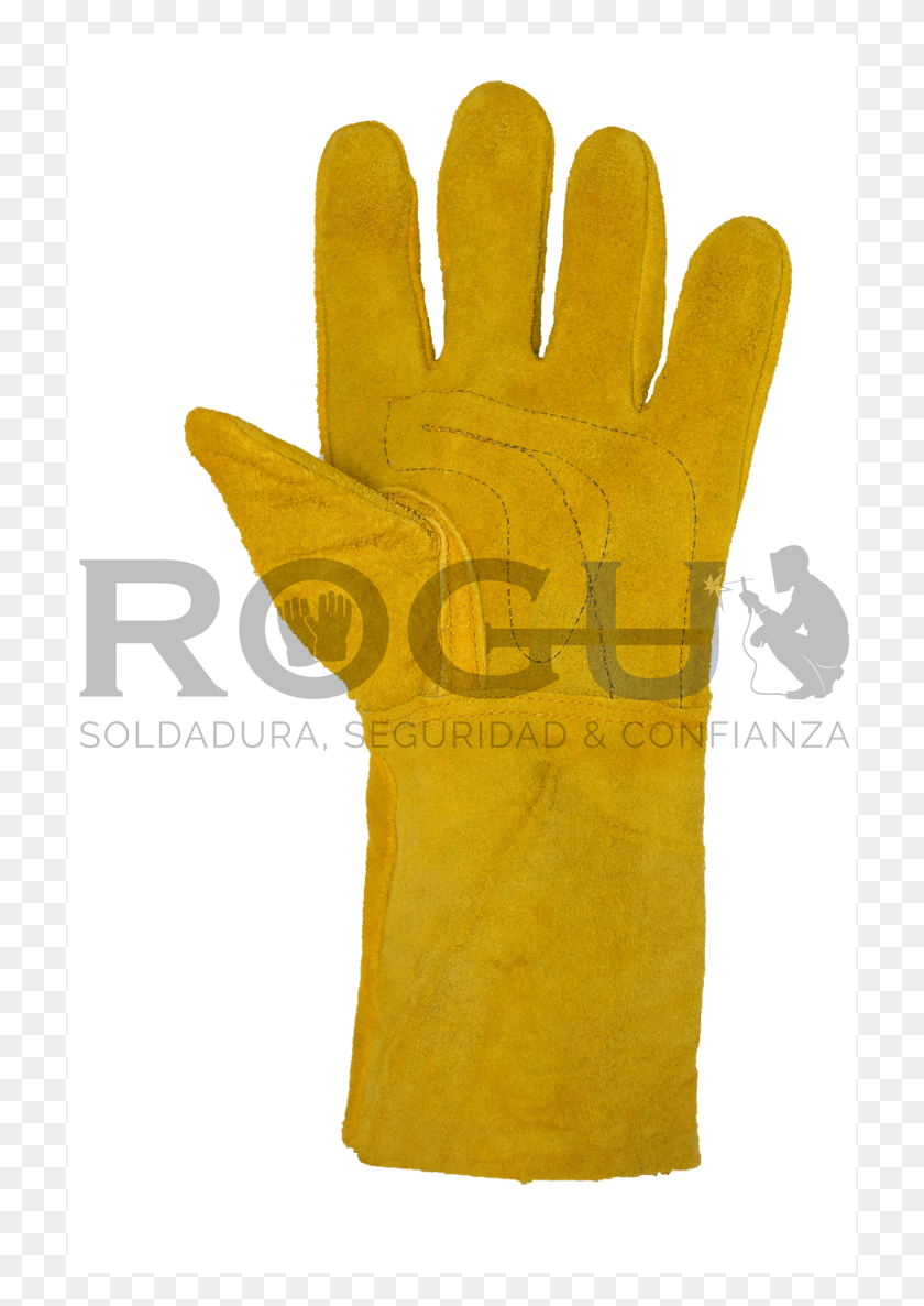 717x1126 Guantes De Carnaza Largo Sign, Clothing, Apparel, Glove Hd Png