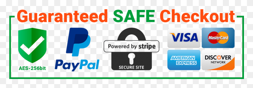 1038x311 Guaranteed Safe Checkout, Text, Number, Symbol Descargar Hd Png